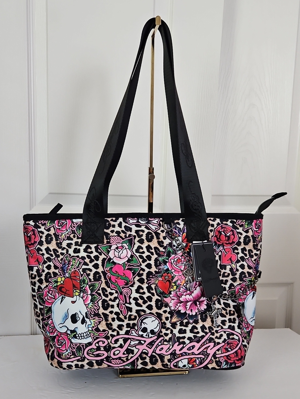 Ed Hardy NWT "Wilma" Tote Bag